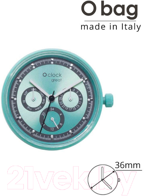 Часовой механизм O bag O clock Great OCLKD102MES16131