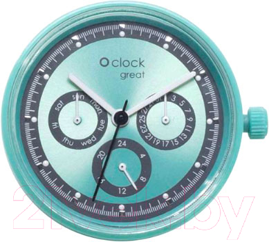 Часовой механизм O bag O clock Great OCLKD102MES16131 (темно-зеленый)