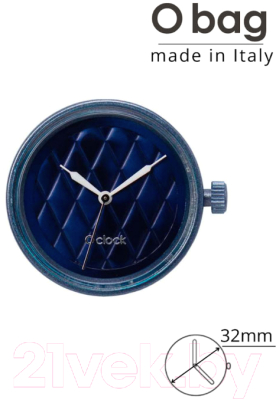 Часовой механизм O bag O clock Great OCLKD001MESG7017 (темно-синий)