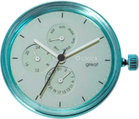 Часовой механизм O bag O clock Great OCLKD104MES04068 (небесно-голубой) - 