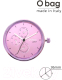 Миниатюра изображения товара Часовой механизм O bag O clock Great OCLKD104MES04183 (фиолетовый)