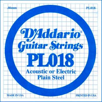 Струна для электрогитары D'Addario PL018 - 