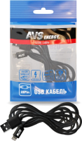 Кабель AVS Для iphone 5 / A78974S (3м) - 