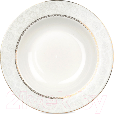 Тарелка столовая глубокая Fioretta Elegance TDP612