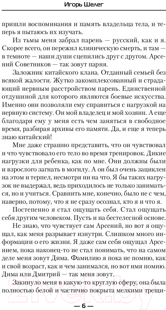 Художественная книга АСТ Иностранец. Становление (Шелег И.В.) — фото 6