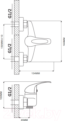 Смеситель Ekko E90109