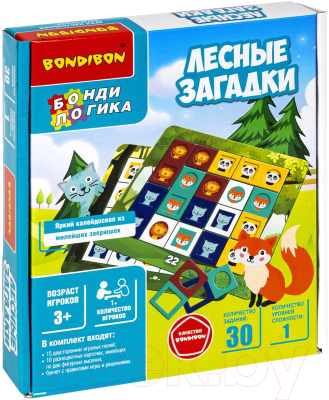 Настольная игра Bondibon Лесные загадки / ВВ5636