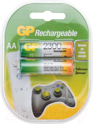 Комплект аккумуляторов GP Batteries GP230AAHC-2DECRC2 (2шт)