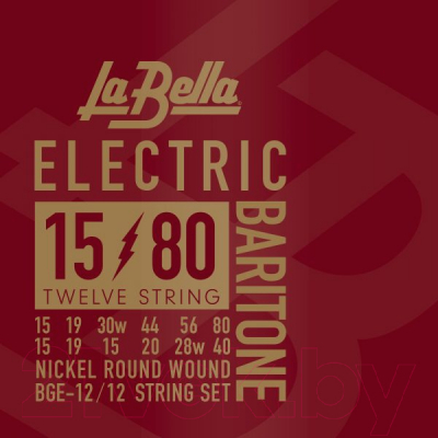 Струны для электрогитары La Bella BGE-12