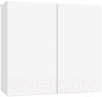 Шкаф навесной для кухни Интермебель Микс Топ ШН 720-7-800 80см (белый премиум)