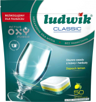 Таблетки для посудомоечных машин Ludwik Classic All in One (50шт) - 