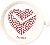 Часовой механизм O bag O clock Great OCLKD001MESF5076 (красный) - 