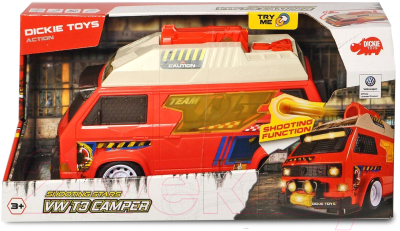 Автомобиль игрушечный Dickie VW T3 Camper / 3756004