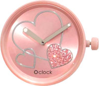 Часовой механизм O bag O clock Great OCLKD001MESF6025 (светло-розовый) - 