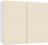 Шкаф навесной для кухни Интермебель Микс Топ ШН 720-7-800 80см (вудлайн кремовый) - 