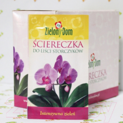 Удобрение Zielony Dom Салфетка удобрительно-восковая для Орхидей