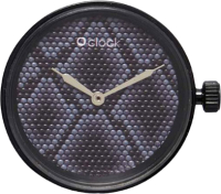 Часовой механизм O bag O clock Great OCLKD001MESL3055 (черный) - 