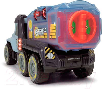 Автомобиль игрушечный Dickie Машинка Грузовик со съемным сейфом / 3756005