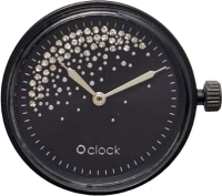 Часовой механизм O bag O clock Great OCLKD001MESL4055  (черный) - 