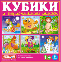 

Развивающая игрушка, Кубики-картинки №27 Персонажи сказок / 00827