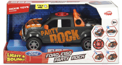 Автомобиль игрушечный Dickie Форд F-150 Party Rock Anthem / 3765003