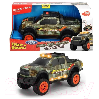 Автомобиль игрушечный Dickie Adventure Ford F150 Raptor / 3756001