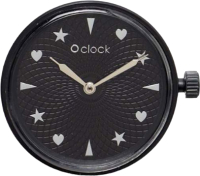 Часовой механизм O bag O clock Great OCLKD001MESL5055 (черный) - 