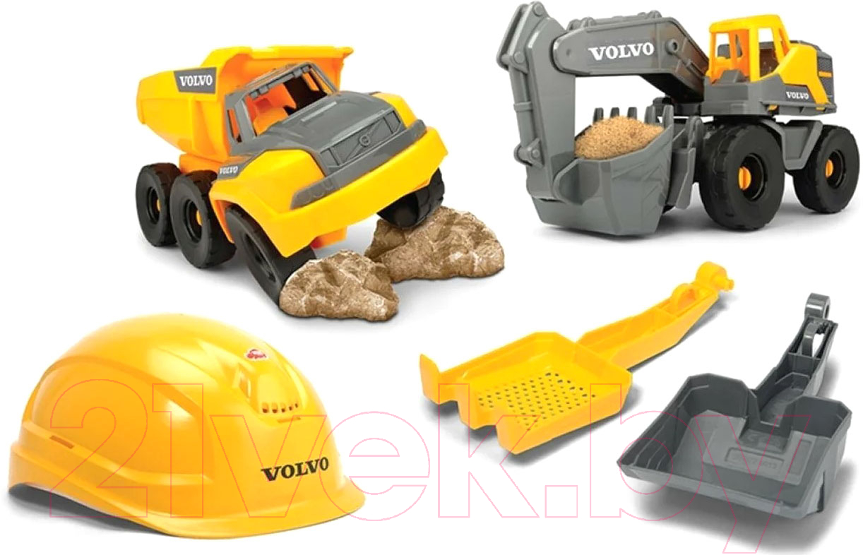 Набор игрушечной техники Dickie Construction Volvo / 3729013