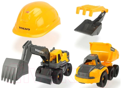 Набор игрушечной техники Dickie Construction Volvo / 3729013