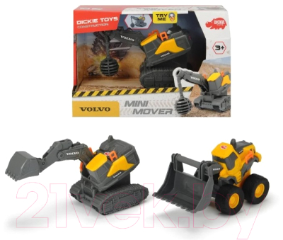 Погрузчик игрушечный Dickie Volvo / 3722006-2