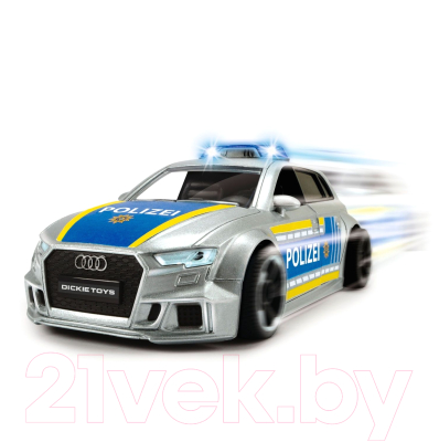 Автомобиль игрушечный Dickie Полицейская машина Audi RS3 / 3713011
