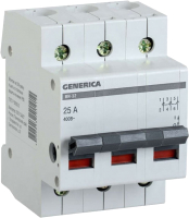 Выключатель нагрузки Generica ВН-32 3Р 40А / MNV15-3-040 - 