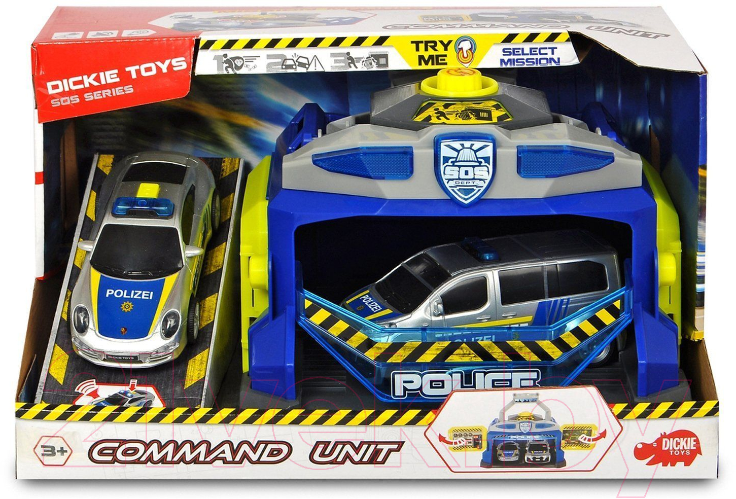 Автосервис игрушечный Dickie Полицейская станция / 3715010