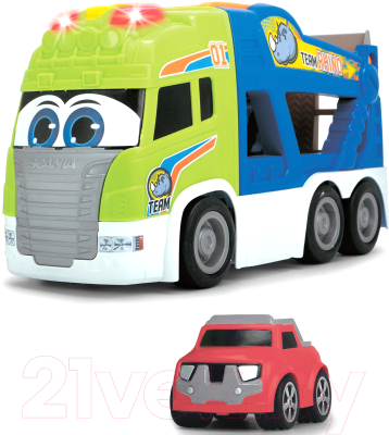 Автовоз игрушечный Dickie Транспортер Happy Scania / 3817003