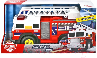 Автомобиль игрушечный Dickie Пожарная машина / 3306016