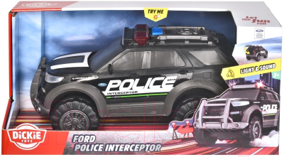 Автомобиль игрушечный Dickie Полицейский джип Ford / 3306017