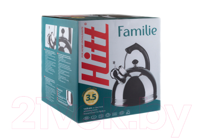 Чайник со свистком Hitt Familie H01025