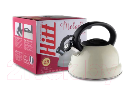 Чайник со свистком Hitt Melodie Plus H01024 (молочный)