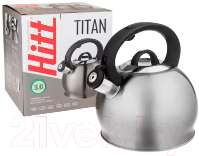 Чайник со свистком Hitt Titan H-KT100
