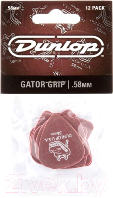 Набор медиаторов Dunlop Manufacturing 417P.58 Gator Grip