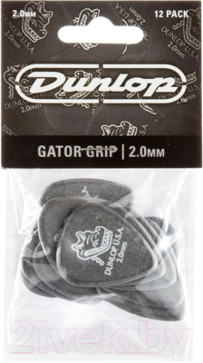 Набор медиаторов Dunlop Manufacturing 417P2.0 Gator Grip