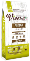 Сухой корм для собак Vivere Medium Adult Buffalo (3кг) - 