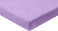Простыня AlViTek Махровая на резинке 90x200x20 / ПМР-ФА-090 (фиолетовый) - 