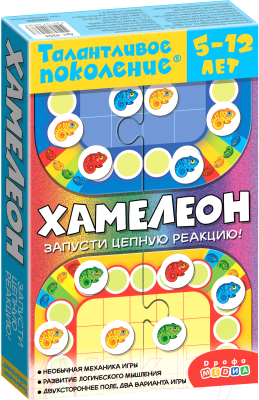 Развивающая игра Дрофа-Медиа Хамелеон / 4204