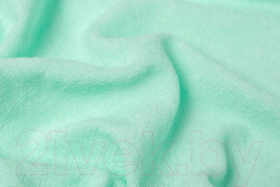 Простыня AlViTek Махровая на резинке 180x200x20 / ПМР-МЕ-180(180) (ментол)