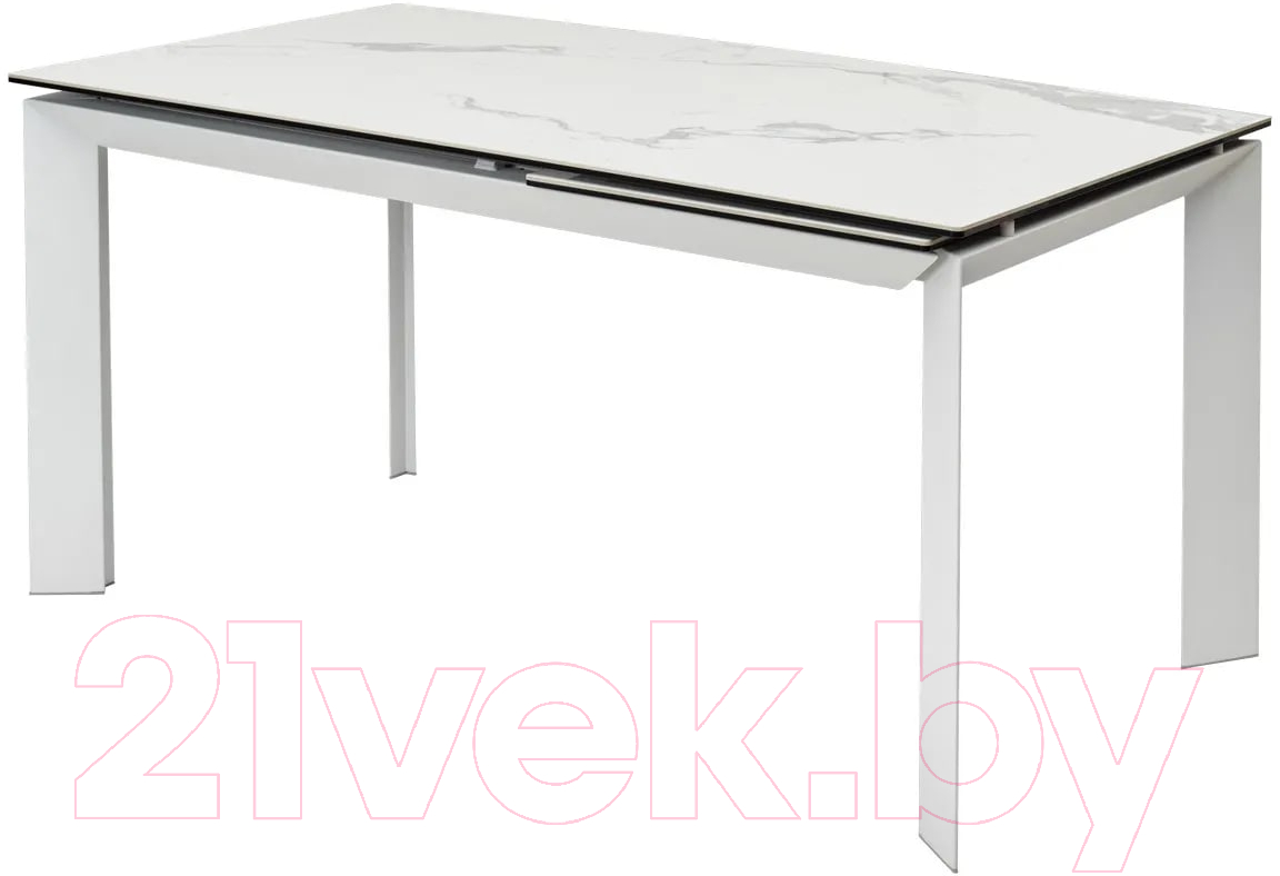 Обеденный стол M-City Cremona 140 Matte Statuario / 614М04872