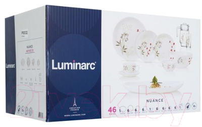 Набор столовой посуды Luminarc Diwali Nuance P0332 (46пр)