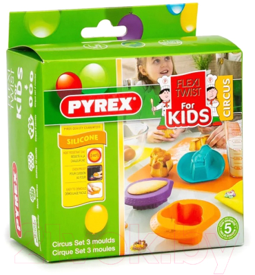 Набор игрушечной посуды Pyrex Цирк FTKCC03/5046