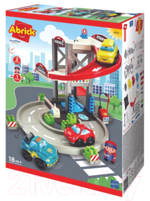 Паркинг игрушечный Ecoiffier Abrick Парковка / ECO3011