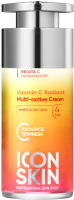 Крем для лица Icon Skin Vitamin C Radiant Мультиактивный для комбинированной/жирной кожи (30мл) - 